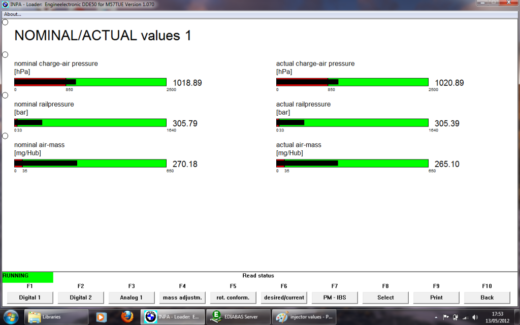 What are your statistics at idle? Intake Manifold Pressure? MAF Air